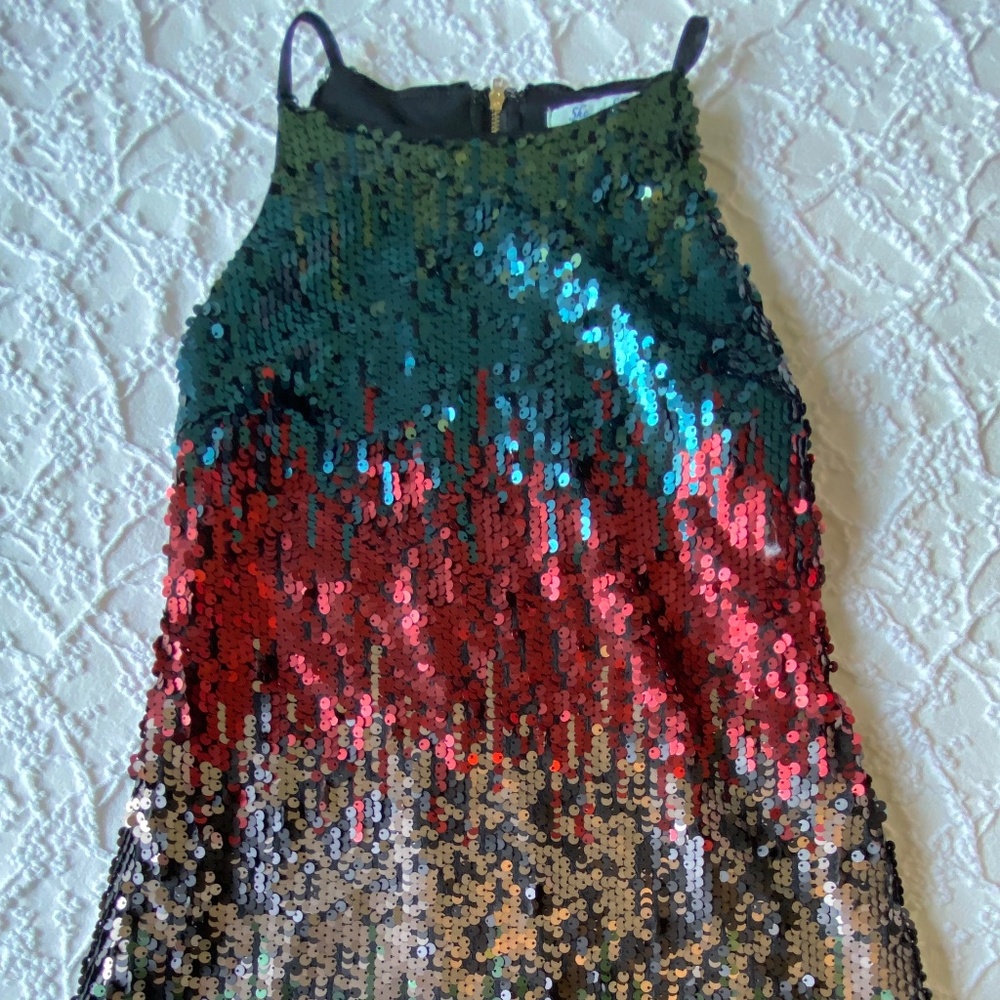 She + Sky, sequin mini dress, size S